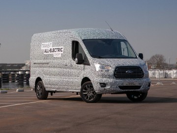 Ford Transit z napędem elektrycznym